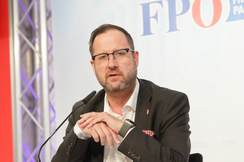 FPÖ-Mediensprecher Christian Hafenecker.