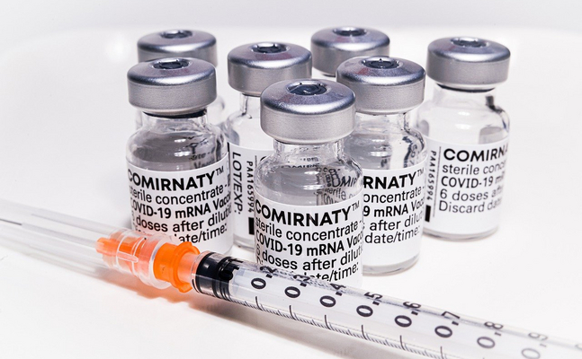 COVID-Impffläschchen