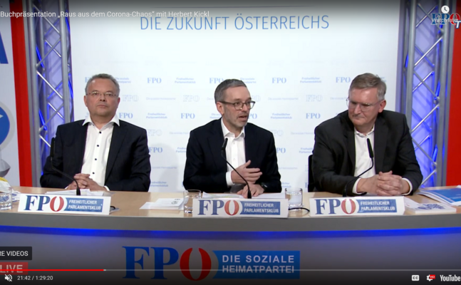 Die FPÖ zeigt im Rahmen ihrer Pressekonferenz Wege auf, wie wir aus dem Corona-Chaos kommen.