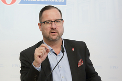 FPÖ-Mediensprecher Christian Hafenecker. 