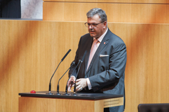 FPÖ-Technologiesprecher Gerhard Deimek im Nationalrat.
